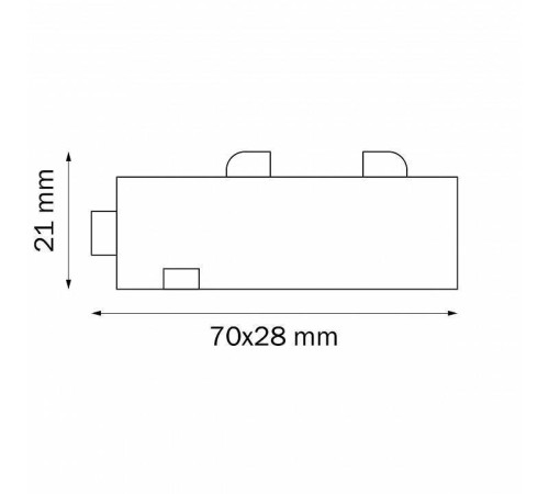 Токопровод концевой Lightstar Teta 505106