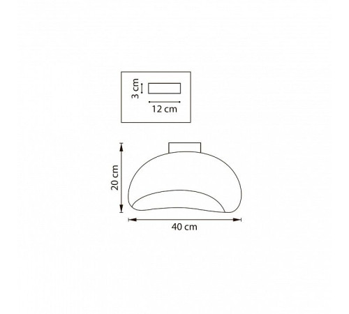 Накладной светильник Lightstar Sigma 611646