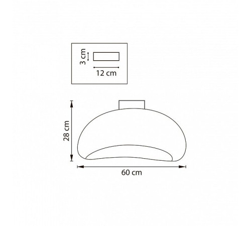Накладной светильник Lightstar Sigma 611666
