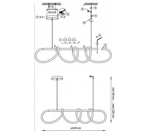 Подвесной светильник Lightstar Corinto 637093