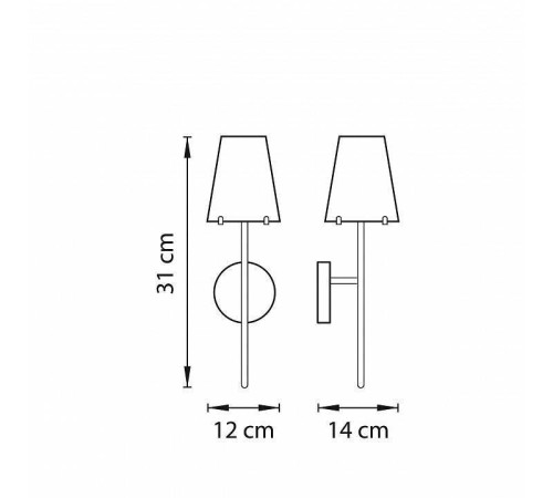 Бра Lightstar Diafano 758614