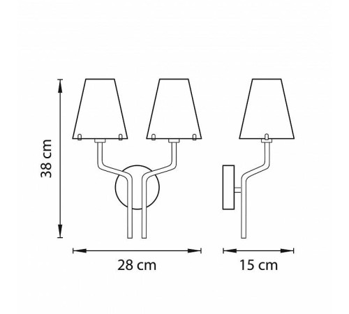 Бра Lightstar Diafano 758624