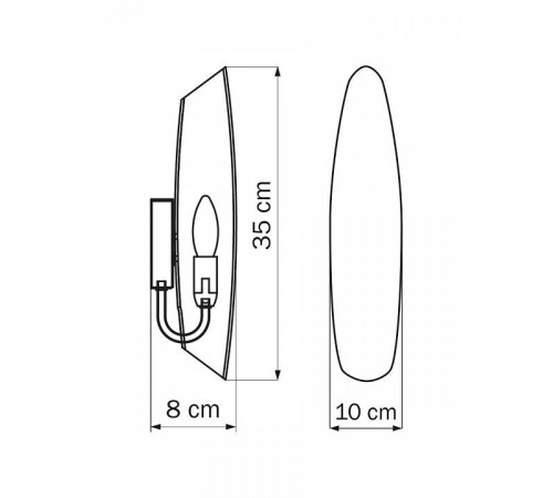Бра Lightstar Dissimo 803600
