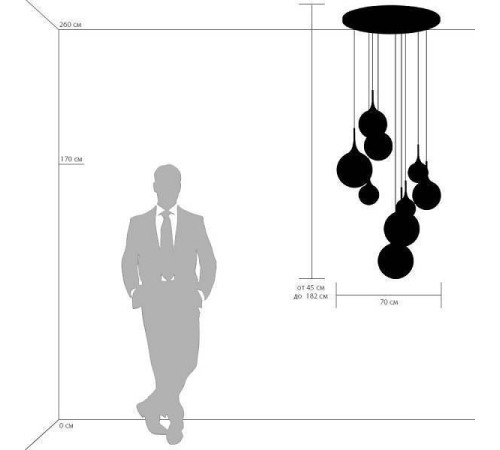 Подвесной светильник Lightstar Globo 813092