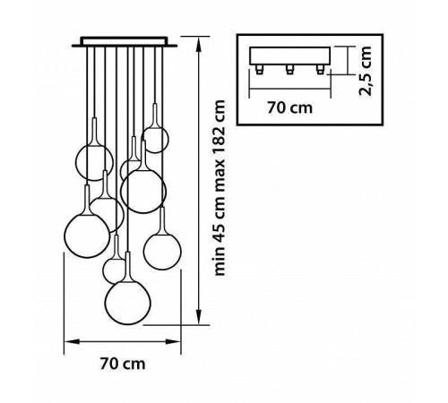 Подвесной светильник Lightstar Globo 813092
