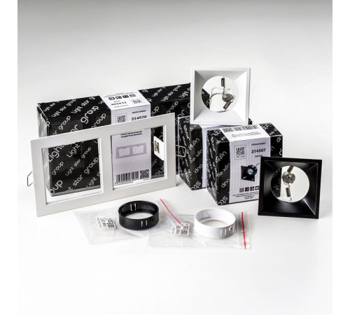 Встраиваемый светильник Lightstar Domino D5260607WBMOD