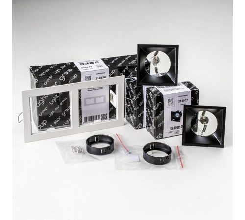 Встраиваемый светильник Lightstar Domino D5260707BMOD