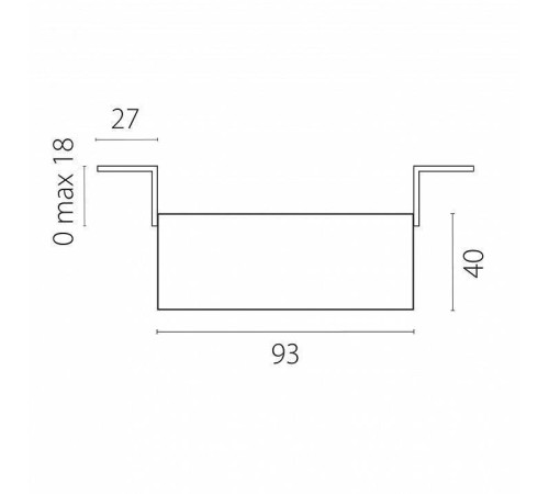 Встраиваемый светильник Lightstar Domino G214607