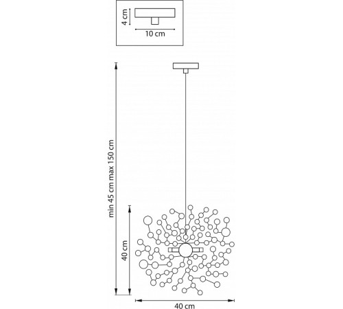 Подвесной светильник Lightstar Extra L1P721134