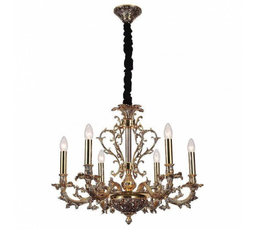 Подвесная люстра Lucia Tucci Firrnze FIRENZE 1780.6 antique gold