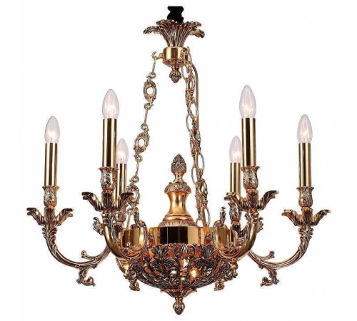 Подвесная люстра Lucia Tucci Firrnze FIRENZE 1781.6.2 antique gold