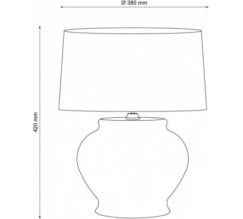 Настольная лампа декоративная Lucia Tucci Harrods 2 HARRODS T940.1