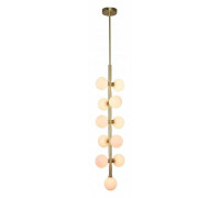 Люстра на штанге iLamp Golden 777P/11 GL-WH