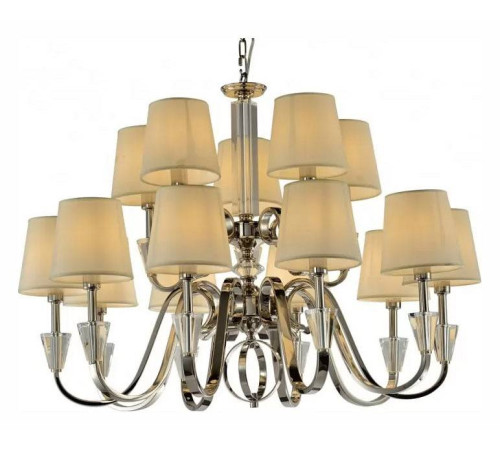 Подвесная люстра iLamp Alesti P2424-10+5 Nickel