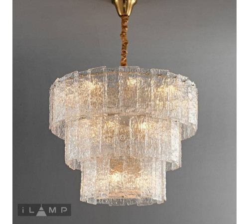 Подвесная люстра iLamp Manhattan P6315-D800 BR
