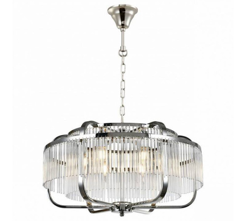 Подвесная люстра iLamp Qeens P9574-6 CR+CL