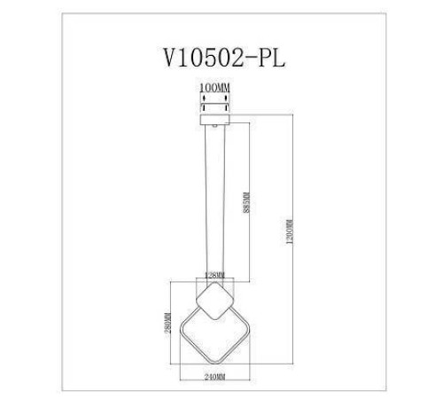 Подвесной светильник Moderli Store V10502-PL