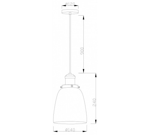 Подвесной светильник Moderli Single V11517-1P