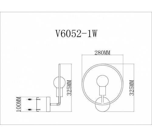 Бра Moderli Sachara V6052-1W