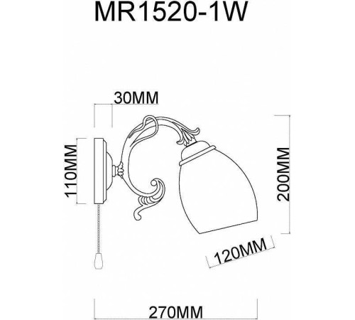 Бра MyFar Biene MR1520-1W