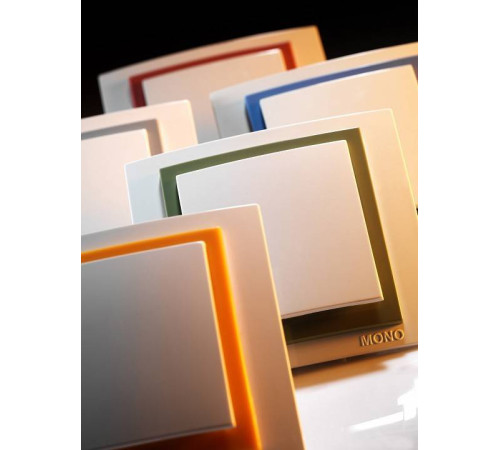 Вставка декоративная для рамки на 1 пост Mono Electric Larissa 103-001000-150