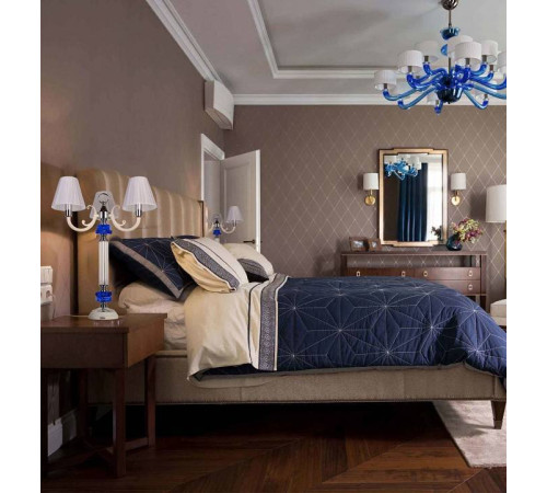 Настольная лампа декоративная Manne Manne TL.7810-3 BLUE