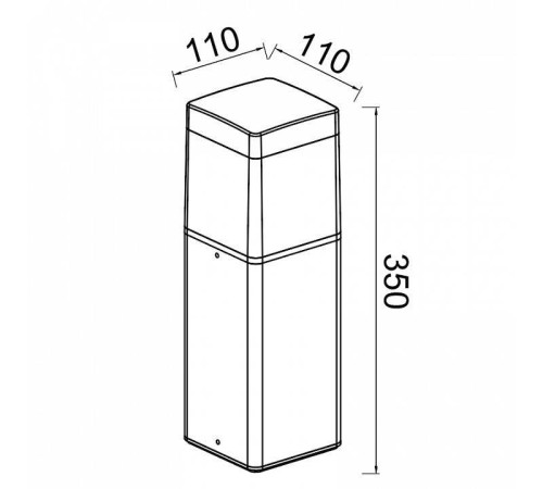 Уличный наземный светильник Mantra Chicago 8847