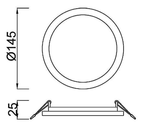 Встраиваемый светильник Mantra Saona C0181