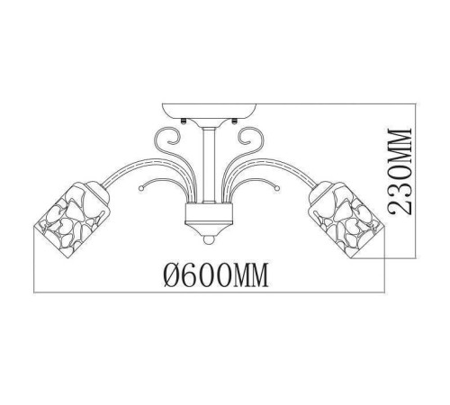 Люстра на штанге MW-Light Олимпия 29 261019505