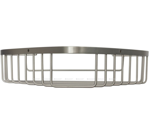 Корзина для ванной настенная угловая Allen Brau Priority брашированный никель 6.31A16-BN