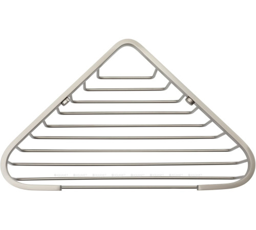 Корзина для ванной настенная угловая Allen Brau Priority брашированный никель 6.31A16-BN