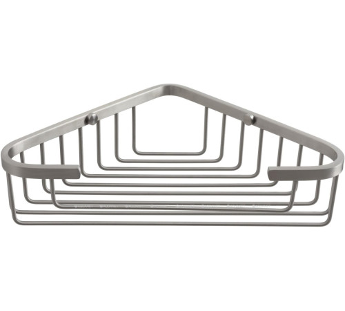 Корзина для ванной настенная угловая Allen Brau Priority брашированный никель 6.31A16-BN