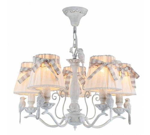 Подвесная люстра Maytoni Bird 5 ламп ARM013-05-W