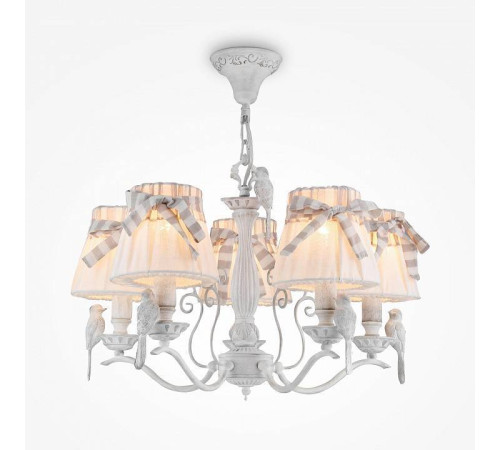 Подвесная люстра Maytoni Bird 5 ламп ARM013-05-W