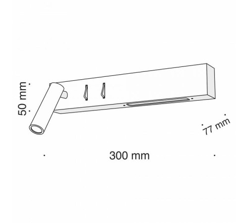 Бра Maytoni Comodo C031WL-L8B3K