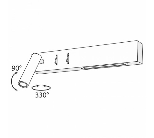 Бра Maytoni Comodo C031WL-L8W3K