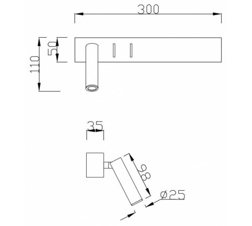 Бра Maytoni Comodo C031WL-L8W3K