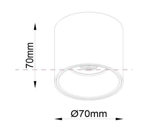 Накладной светильник Maytoni Alfa LED C064CL-L12W4K