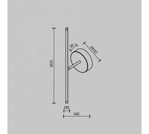 Бра Maytoni Elegant C084WL-L7BS2.7K