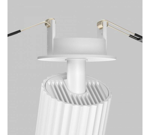 Встраиваемый светильник на штанге Maytoni Calipso C110CL-01-GU10-W