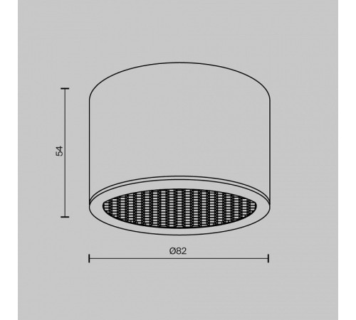 Накладной светильник Maytoni Technical Glare C122CL-GX53-W