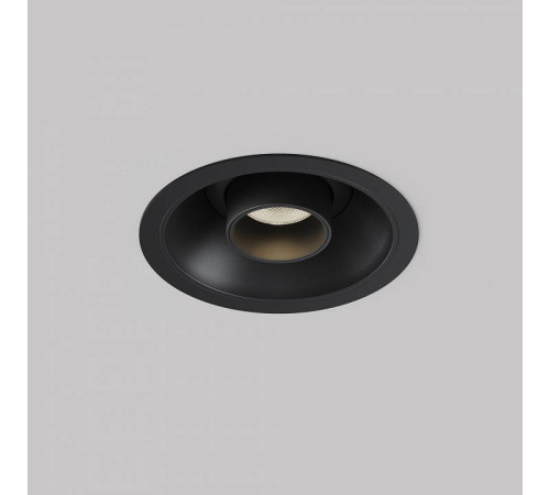 Встраиваемый светильник Maytoni Focus T 7 Вт 3000 К черный C140RS-L300-7W3K-B