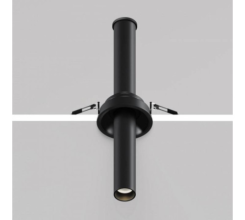 Встраиваемый светильник Maytoni Focus T 7 Вт 3000 К черный C140RS-L300-7W3K-B