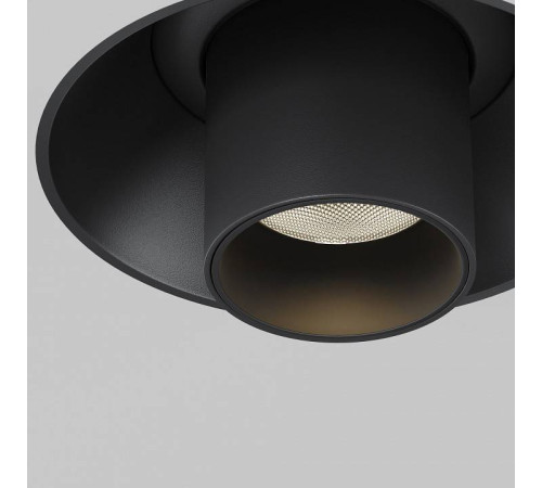 Встраиваемый светильник Maytoni Focus T 7 Вт 3000 K черный C140TRS-L300-7W3K-B
