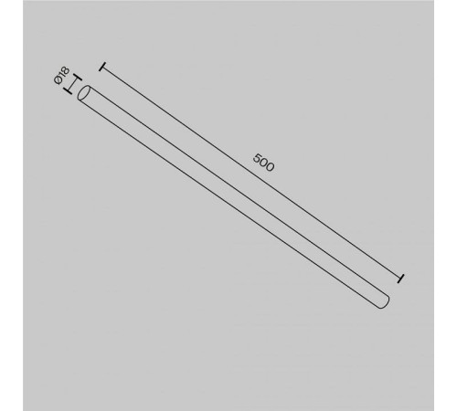 Штанги Maytoni Accessories for system Axity CA001-L500-BS