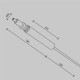 Токопровод Maytoni Accessories for system Axity CA002PI-B