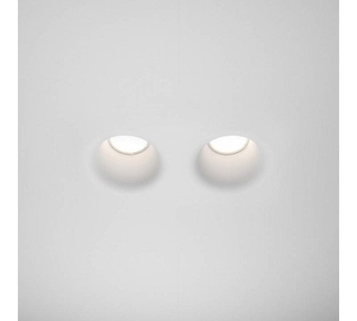 Встраиваемый светильник Maytoni Gyps Modern DL002-DW-02-W