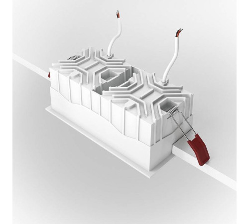 Встраиваемый светильник Maytoni Alfa DL043-02-15W4K-D-SQ-WB