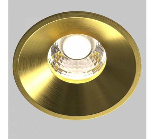 Встраиваемый светильник Maytoni Round DL058-12W4K-BS