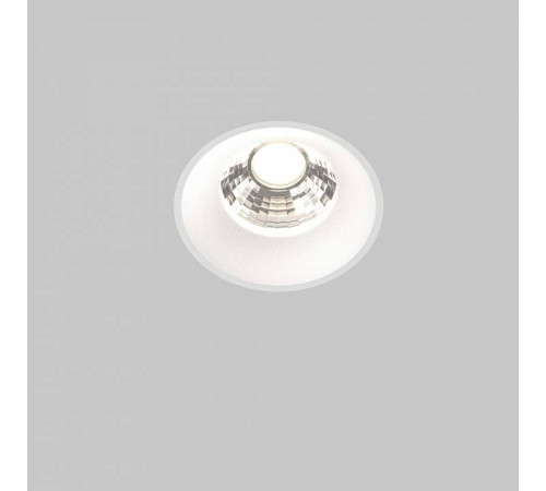 Встраиваемый светильник Maytoni Round DL058-12W4K-TRS-W